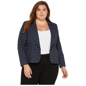 Pendleton Deadstock Vintage 80's Black and Blue Houndstooth Jacket